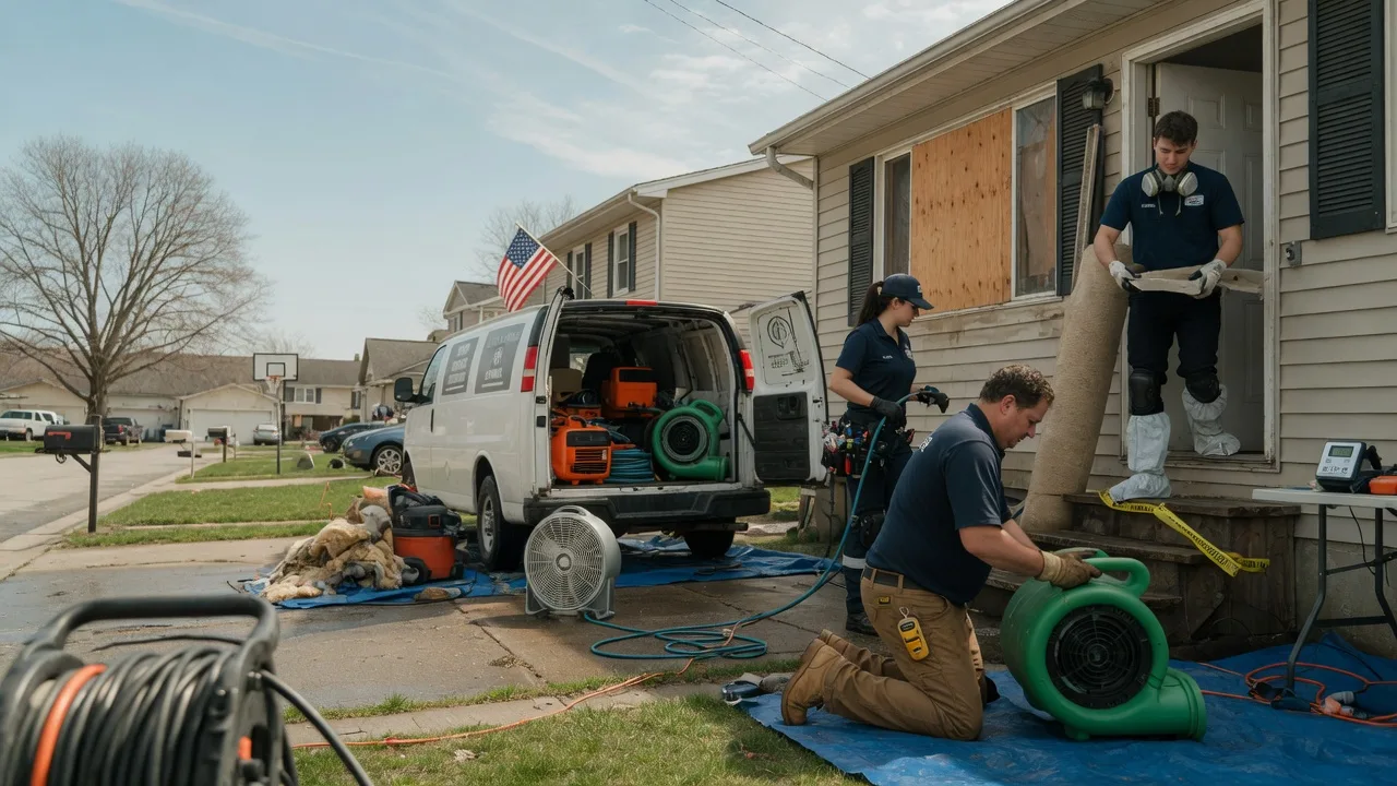 Water Damage Restoration in Louisville, OH near me
